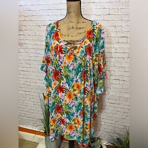 Time  and True swimsuit cover size 20-22W. GUC like new